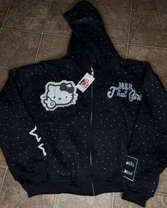 Chándal con apliques bordados desgastados para hombre, chándal lavado con ácido de Terry francés, conjunto de pantalones de chándal sueltos de invierno y Sudadera con capucha - Product Image 4