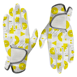 Gant de golf en cuir Cabretta souple et respirant avec logo personnalisé aux couleurs personnalisées Gant d'accessoires de golf pour hommes et femmes gauchers - Product Image 1