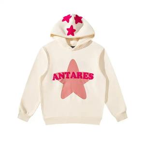 Nuevo estilo de moda personalizado Chenille bordado Sudadera con capucha logotipo personalizado impresión peso pesado Chenille bordado sudaderas con capucha para hombres - Product Image 1