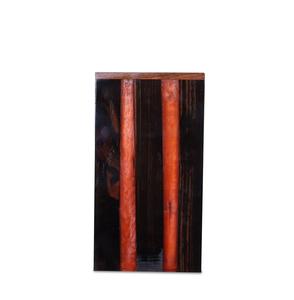 Caja de urna de madera epoxi roja de palisandro para cenizas humanas caja de urna pequeña para adultos y hombres caja de urna única de lujo - Product Image 1