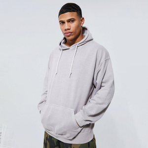 Sudadera con capucha Vintage 3XL para hombre, sudadera de lana de algodón de rizo francés de gran tamaño con estampado lavado ácido, ropa de calle personalizable, corte 100% algodón - Product Image 1
