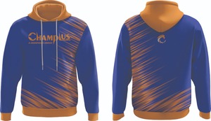 Sudaderas con capucha de sublimación para hombre/Tejido polar de poliéster 100%/Diseño y color de logotipo personalizado - Product Image 5