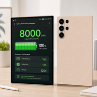 Tablette de bureau Android 15, 10,1 pouces, 12 Go de RAM, 256 Go de ROM, 5G, 4G LTE, double SIM, Wi-Fi, Octa Core avec clavier pour la productivité professionnelle
