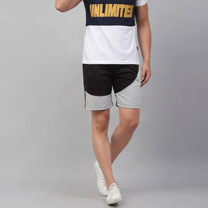 Shorts en toile décontractés pour hommes, best-seller, motif uni, respirants, légers, taille haute, coupe ample, écologiques, service OEM - Product Image 6