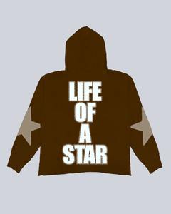 Sweat-shirt à capuche pour homme en coton 100% - Lavage à l'acide - Effet délavé - Distressed - Haute qualité - 500 g/m² - Fermeture éclair - Logo - Poche - Product Image 5