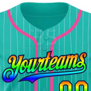 Camiseta de Béisbol de Último Diseño Más Vendida, Diseño Único, Camiseta de Béisbol al por Mayor, Diseña Tu Propia Camiseta de Béisbol Unisex - Product Image 3