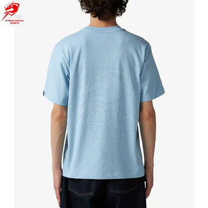 T-shirts élégants à impression puff, coton premium doux, vêtements tendance pour un style décontracté quotidien, pour adultes. - Product Image 4