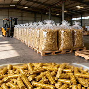 Granulés de bois soufflés en vrac de Thaïlande Livraison de carburant directement du fabricant - Product Image 2