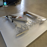 Logo Toko Akrilik 3D untuk Dinding Kantor, Lobi, Resepsi, Perusahaan, Bisnis, Tanda Kustom, Signage Luar Ruangan, Huruf Stainless Steel, Papan Nama