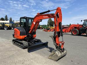Chargeur sur chenilles Kubota KX040-4 Mini Loader 2022, garantie 1 an, moteur diesel 40,4 CV, moteur hydraulique, orange - Product Image 4