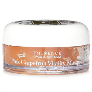 EMINENCE Masque Crème Bio Vitalité Pamplemousse Rose pour Peaux Normales à Sèches, Raffermissant Anti-Âge pour Peaux Sensibles - Product Image 2