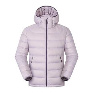 Veste matelassée pour homme, vêtements d'hiver OEM, épaisse, col montant, logo sur le devant, capuche, manteau chaud, streetwear tendance - Product Image 3