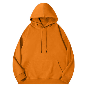 เสื้อฮู้ดสวมหัวถักผ้าฝ้าย100% ธรรมดาผ้าระบายอากาศได้ดีดีไซน์พิมพ์ลาย - Product Image 6