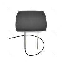 Écran LCD TFT 7 pouces avec oreiller noir pour moniteur d'appui-tête de siège de voiture télécommande SD ou USB en option
