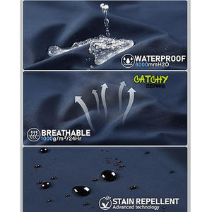 Chaqueta polar Softshell impermeable a prueba de viento para mujer de gran oferta para actividades al aire libre de invierno como pesca y senderismo - Product Image 3