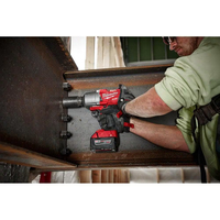 Milwaukee M18 FUEL 18V Perkakas Listrik untuk Perbaikan Mobil & Konstruksi Tanpa Kabel Brushless Torsi Tinggi 1/2" Square Drive Impact Wrench