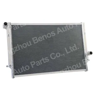 Radiateur en aluminium à 2 rangées de pièces automobiles pour VW GOLF GTI MK7 Seat Leon Audi A3 S3 1.8 2.0TSI