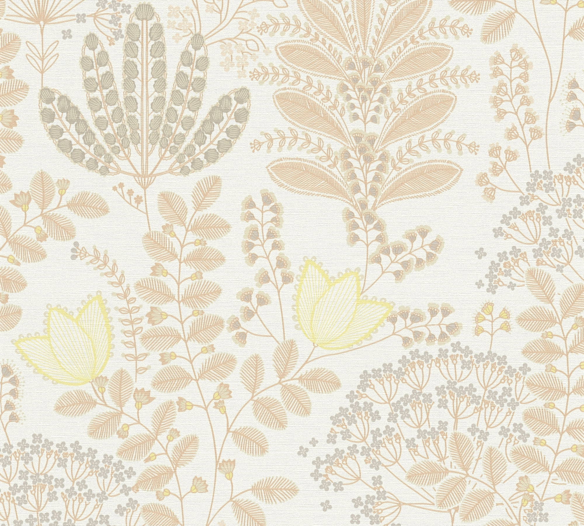 white orange yellow taupe