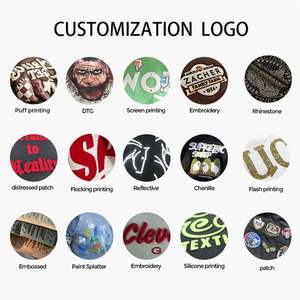 OEM Impression Dtg personnalisée sérigraphie graphique logo Double taille Pantalon de survêtement Vintage Wash Survêtement - Product Image 6