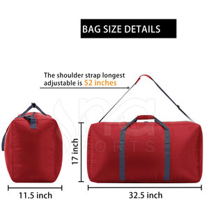 Bolsa de equipo deportivo multiusos, práctica bolsa de equipo deportivo con gran espacio y estructura ligera para un fácil transporte - Product Image 3