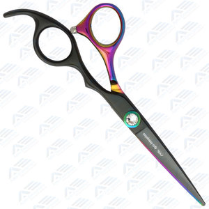 Hair <b>Tool</b> with Japanese 440C Stainless Steel for Precision Cutting Blackbow <b>Shear</b> Scissors 6.0 Professional - Product Image 5