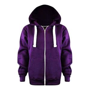Sudaderas con Capucha de Forro Polar para Mujer, Lisas, con Cierre, Tallas Grandes - Product Image 6