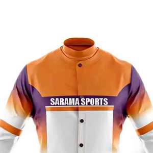 Nouvel uniforme de baseball professionnel personnalisé en gros, design sur mesure, grande taille, respirant, antibactérien, anti-UV, personnalisable - Product Image 2