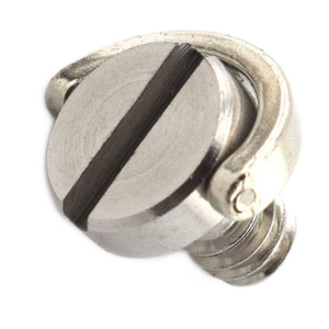 Jintai 1/4 pouces D anneau caméra vis plaque de dégagement rapide en acier inoxydable trépied support caché espion DSLR photographie accessoire boulon - Product Image 2