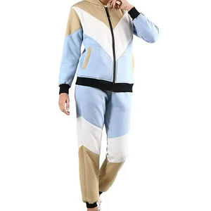 2024 dernières conceptions personnalisées 100% coton Full Zip Jogging costume lourd polaire femmes ensemble hiver Pakistan meilleur matériel fait - Product Image 5