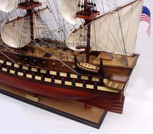 El fabricante de Gia Nhien aprueba el diseño personalizado MOQ bajo USS NORTH CAROLINA barco alto con barco modelo de artesanía de alta calidad - Product Image 4