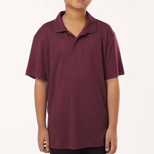 Polo de rendimiento para niños Camiseta de golf activa para jóvenes Uniforme escolar Jersey de mezcla para jóvenes Polo Color Polo para niños jóvenes Polo clásico - Product Image 4