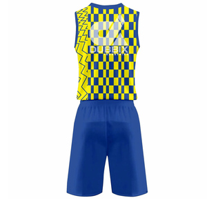 Uniforme de Baloncesto Sublimado Personalizado Hecho en Pakistán para Hombre, Ropa Deportiva Transpirable en Talla XS para Entrenamiento de Verano a Bajo Precio - Product Image 4