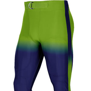 Cheap <b>Price</b> Customized Allover Printed <b>Football</b> Pants American <b>Football</b> Short Style with Pads Cheap Polyester Material OEM - Product Image 2