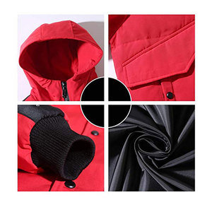 Winter Active <b>Coat</b> <b>Long</b> Puffer Jacket for <b>Men</b> Hoodie Outerwear Snow & Windproof Puffer Jacket - Product Image 6