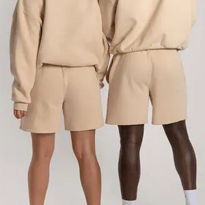 Bouffée femmes impression personnalisée imprimé course athlétique Shorts surdimensionné Gym et Yoga blanc été unisexe porter court - Product Image 3