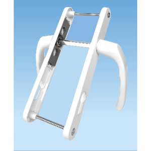 Aluminium Springed <b>Door</b> Handle 28/85mm - Product Image 1