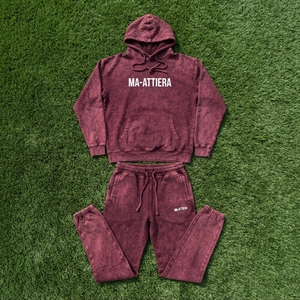Conjunto de Sudadera con Capucha Oversize y Pantalones Jogger de Algodón Lavado Personalizado para Mujer, Chándal de Felpa Estilo Urbano OEM ODM - Product Image 5
