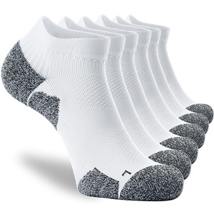 Chaussettes de sport personnalisées 2026 pour hommes, respirantes, séchage rapide, compression douce, design chaussette mi-mollet, 100 % polyester pour la saison estivale avec logo - Product Image 4