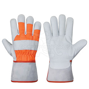 Guantes de Trabajo de Cuero Personalizados al por Mayor con Puño de Seguridad, Ligeros y Duraderos - En Venta - Product Image 1