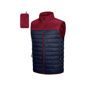 Venta al por mayor sin mangas acolchado burbuja chaleco personalizado invierno Utilidad de gran tamaño chaleco acolchado para los hombres - Product Image 3