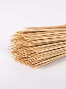 Brochetas de bambú: Parrilla, aperitivos, manualidades y uso en fiestas. Barbacoa, Kabobs, Cócteles, Fuente De Chocolate VIET FARGIMEX - Product Image 4