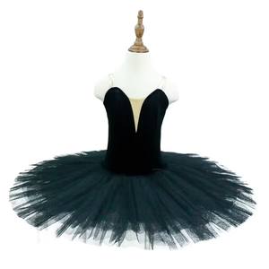 <span class=keywords><strong>Tutu</strong></span> de danse sur mesure OEM, <span class=keywords><strong>pas</strong></span> <span class=keywords><strong>cher</strong></span>, 7 couches, 10 couches, blanc uni et <span class=keywords><strong>noir</strong></span>, <span class=keywords><strong>tutu</strong></span> de performance, robe de cygne pour filles - Product Image 2