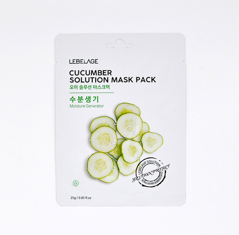 CUCUMBER SOLUTION MASK 10pcs/PACK