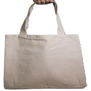 Sac fourre-tout de yoga 100 % coton biologique recyclable avec poignée longue, impression de logo personnalisée pour la gym, la plage et les courses quotidiennes - Product Image 5