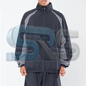Ensemble de pluie imperméable pour hommes sur mesure ensemble de vêtements de pluie coupe-vent en nylon léger avec veste et pantalon pour les activités de plein air - Product Image 4