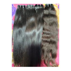 Vente en gros Extensions de cheveux Remy vierges naturels ondulés indiens de haute qualité Faisceaux de cheveux humains non traités à cuticule alignée - Product Image 2