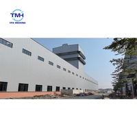 Structure en acier préfabriquée PEB pour bâtiment industriel lourd, grande structure métallique pour hangar, entrepôt, usine de fabrication