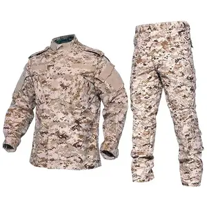 Camo đồng phục dài tay áo ngụy trang Áo khoác đào tạo đồng phục ngụy trang quần áo chiến thuật Bộ săn bắn phù hợp với bộ