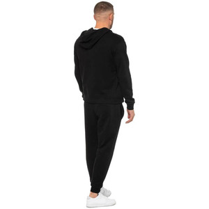 2024 ropa deportiva de algodón con capucha para hombre, chándal informal reflectante, diseño estampado, chándal para correr, conjunto de pantalones, ajuste holgado, Invierno - Product Image 3