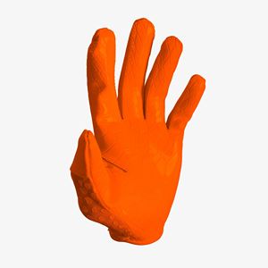 Guantes de fútbol de agarre adhesivo con cierre ajustable trasero de malla diseñados para la práctica de rendimiento y la personalización del club - Product Image 2